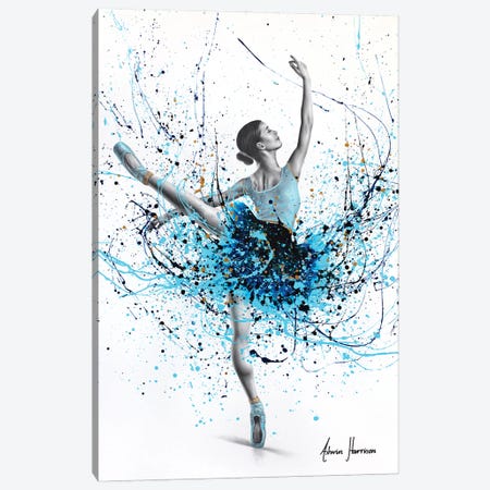 Blue Sky Dancer Canvas Print #VIN1056} by Ashvin Harrison Canvas Art Print