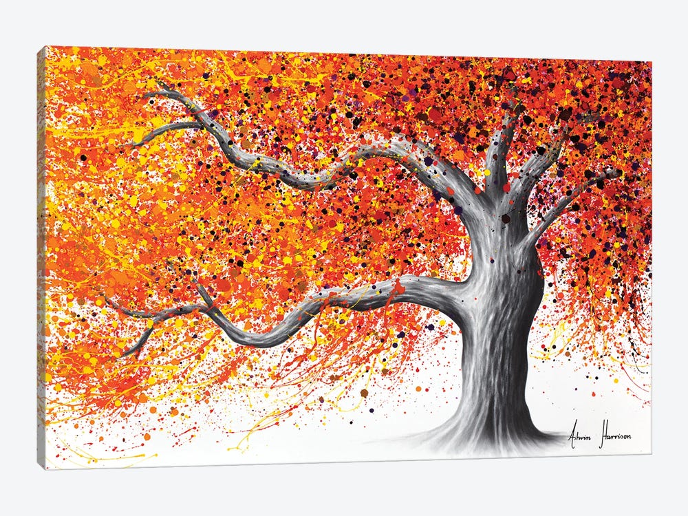 Right Summer Park Tree by Ashvin Harrison 1-piece Canvas Wall Art