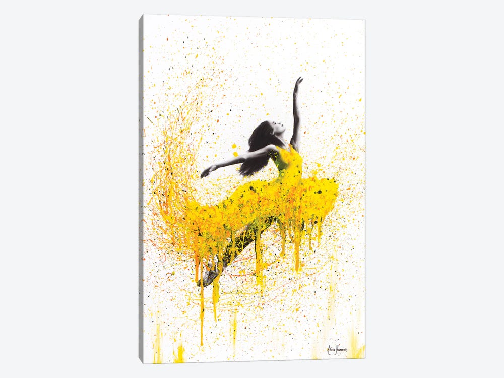 Sunflower Dancer by Ashvin Harrison 1-piece Canvas Wall Art