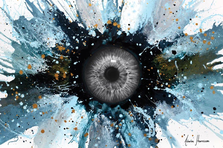 Abstract Universe - Moon In The Eye