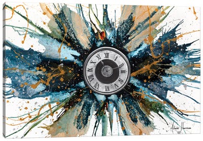 Abstract Universe - Eleven Eleven Canvas Art Print - Clock Art