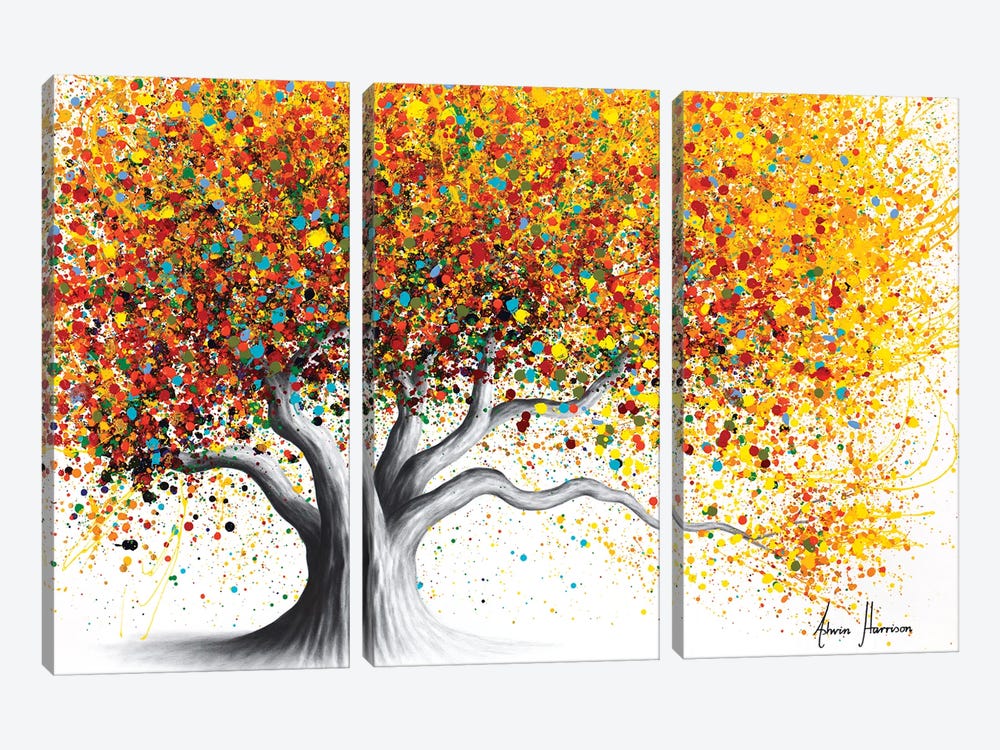Tree Of Transcendence by Ashvin Harrison 3-piece Art Print