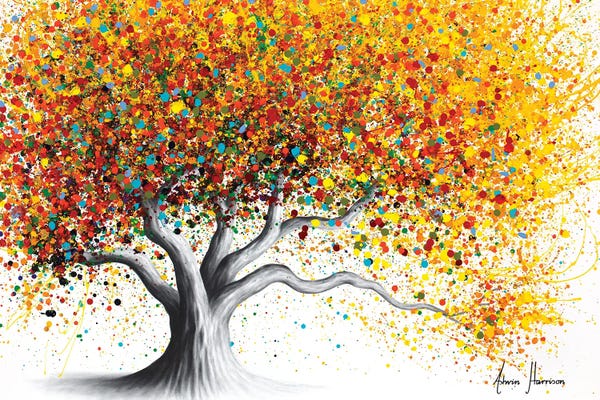 Contemporary Fine Art: Tree Of Transcendence by Ashvin Harrison