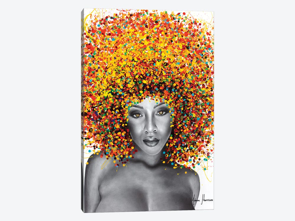 Her Rainbow Soul by Ashvin Harrison 1-piece Canvas Art Print