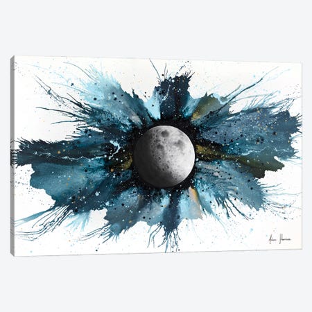 Abstract Universe - Moon Illusion Canvas Print #VIN1076} by Ashvin Harrison Canvas Art Print