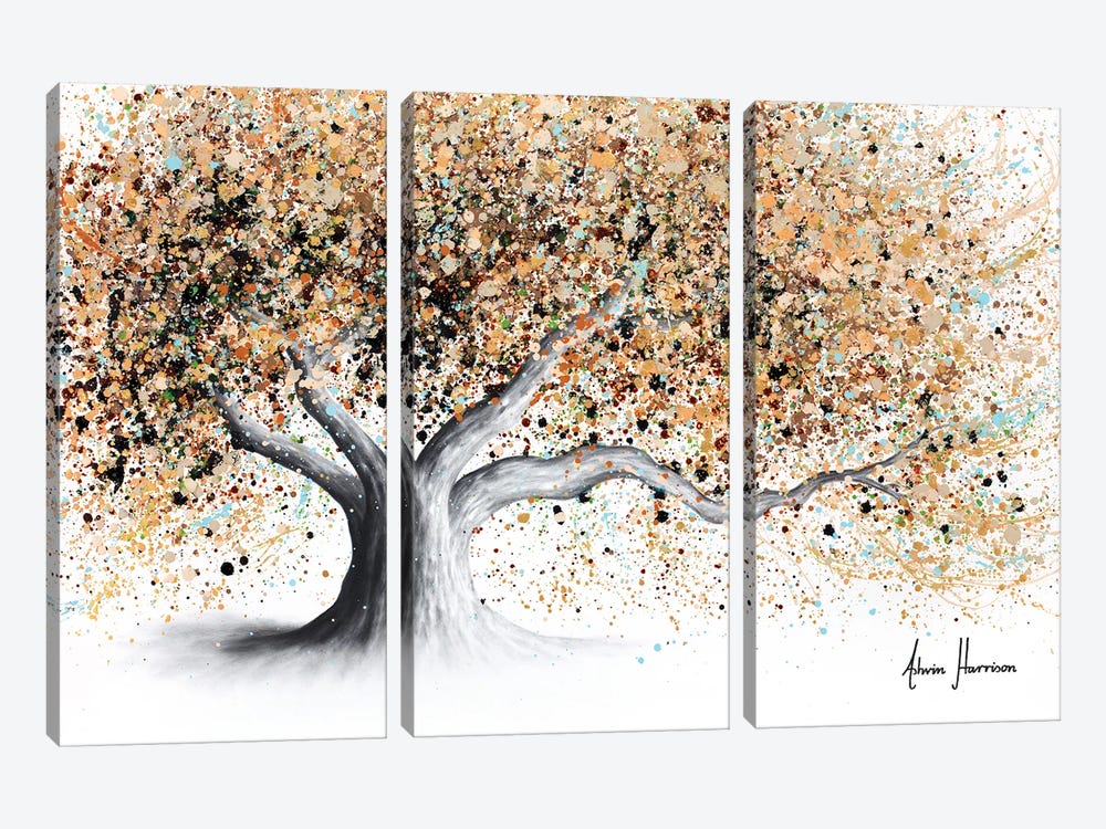 Tree Of Philosophy by Ashvin Harrison 3-piece Canvas Art