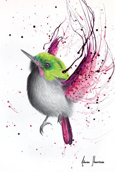 Happy Flappy by Ashvin Harrison metal wall art