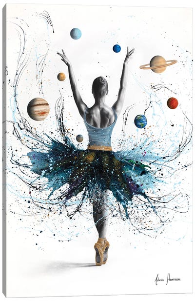 Space Dance Canvas Art Print - Ashvin Harrison