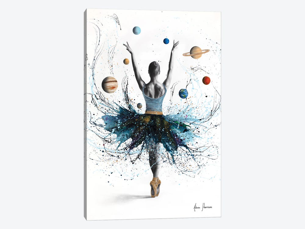 Space Dance by Ashvin Harrison 1-piece Canvas Art