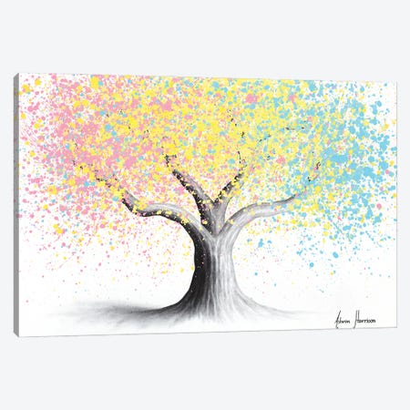 Pastel Rainbow Canvas Print #VIN1088} by Ashvin Harrison Canvas Art Print