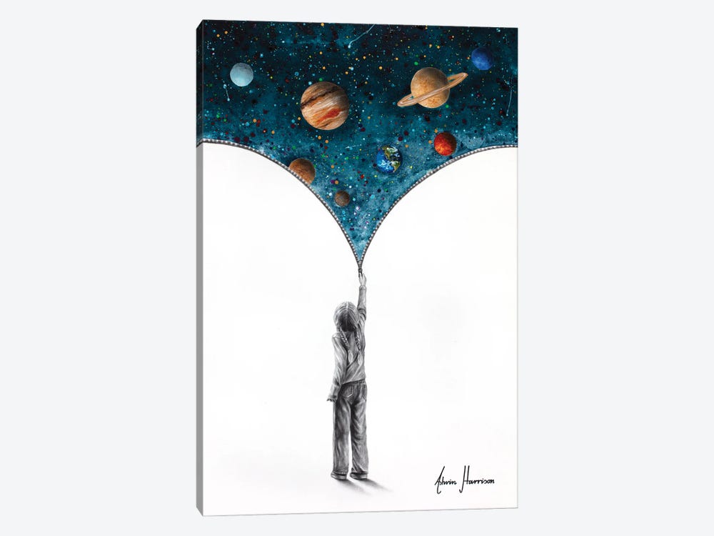 The Dream Of Space by Ashvin Harrison 1-piece Canvas Print