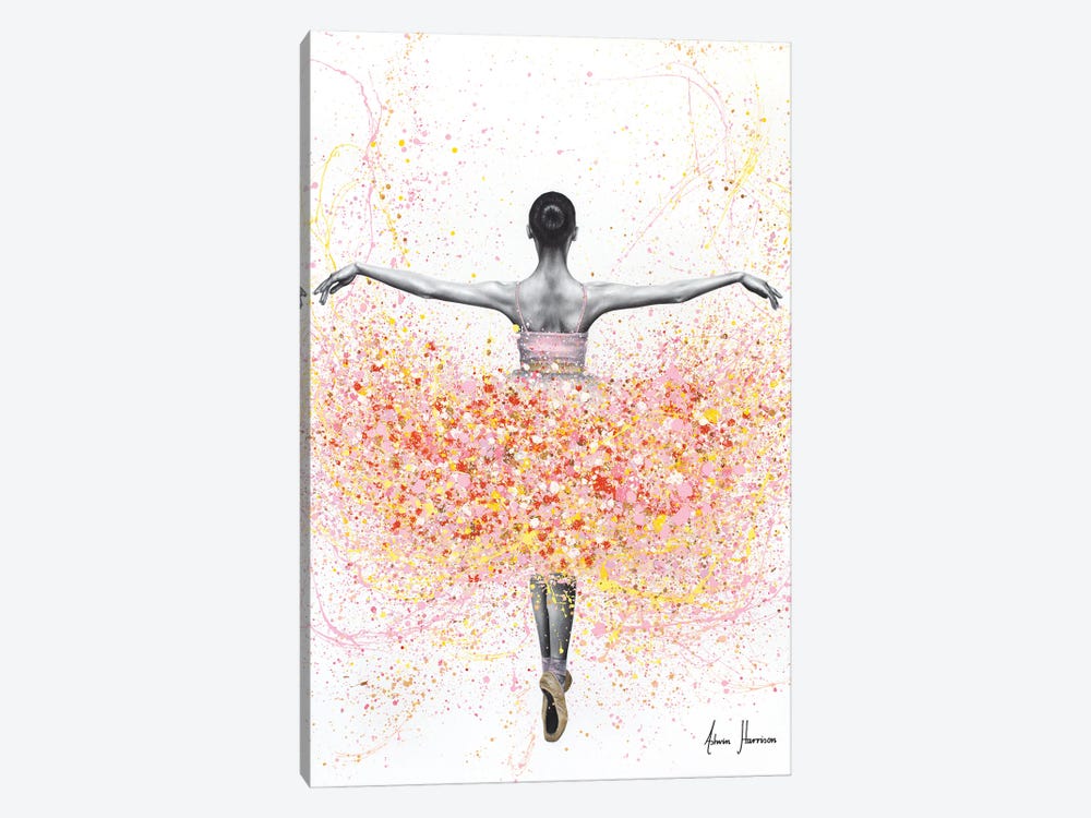 Floral Dancer by Ashvin Harrison 1-piece Canvas Art Print
