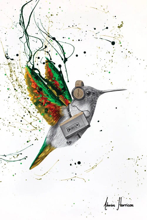 Hummingbird Beats by Ashvin Harrison wall art