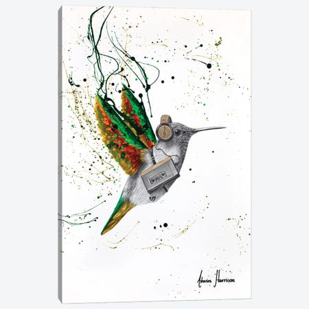 Hummingbird Beats Canvas Print #VIN1104} by Ashvin Harrison Art Print