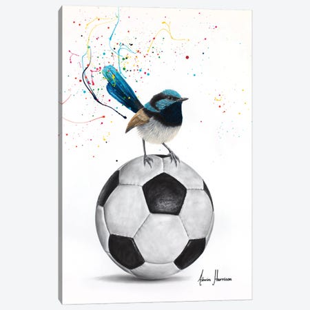 World Cup Wren Canvas Print #VIN1110} by Ashvin Harrison Art Print