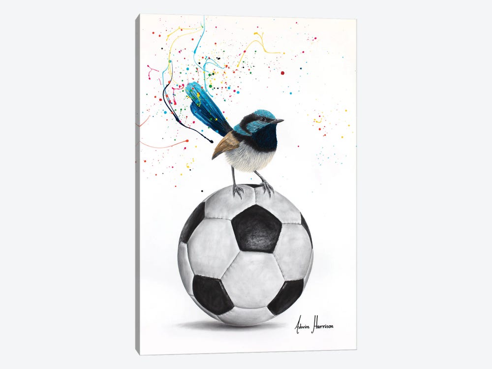 World Cup Wren by Ashvin Harrison 1-piece Canvas Art Print