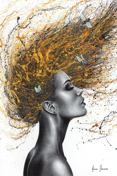 Bees: Honey Bee Woman by Ashvin Harrison