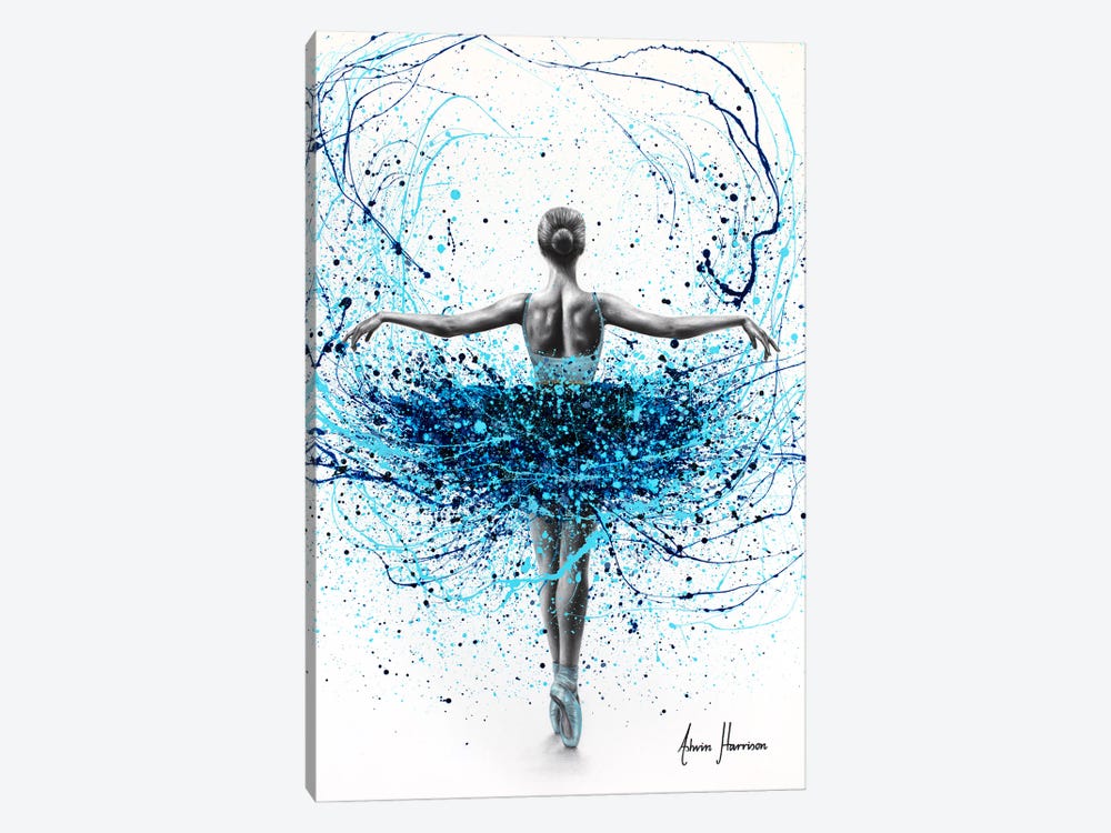 Whimsical Water Dancer by Ashvin Harrison 1-piece Canvas Art