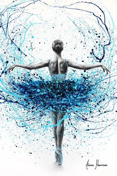 Hyper-Realistic & Detailed Drawings: Whimsical Water Dancer by Ashvin Harrison