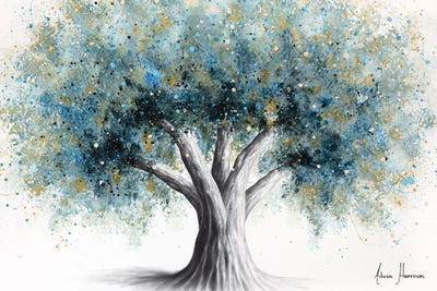 Sombra Azul Tree by Ashvin Harrison canvas print