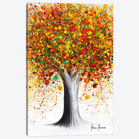 Rainbow Candy Tree Canvas Print #VIN1126} by Ashvin Harrison Art Print