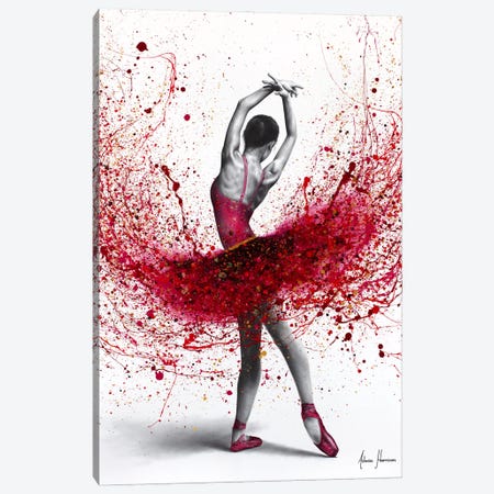 Wild Rose Dancer Canvas Print #VIN1127} by Ashvin Harrison Canvas Print