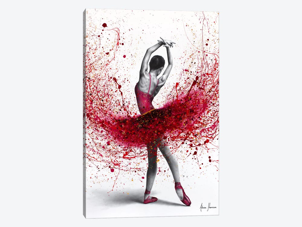 Wild Rose Dancer by Ashvin Harrison 1-piece Art Print