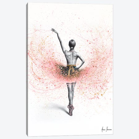 Barre Bella Ballerina Canvas Print #VIN1132} by Ashvin Harrison Art Print