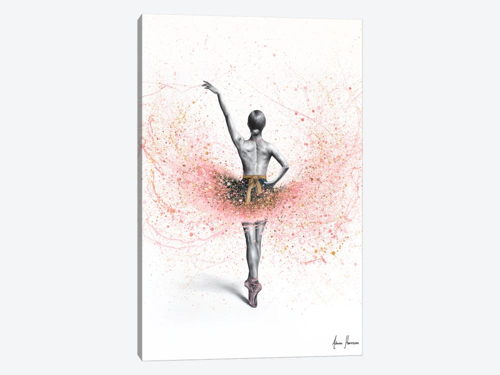 Barre Bella Ballerina by Ashvin Harrison 1-piece Art Print