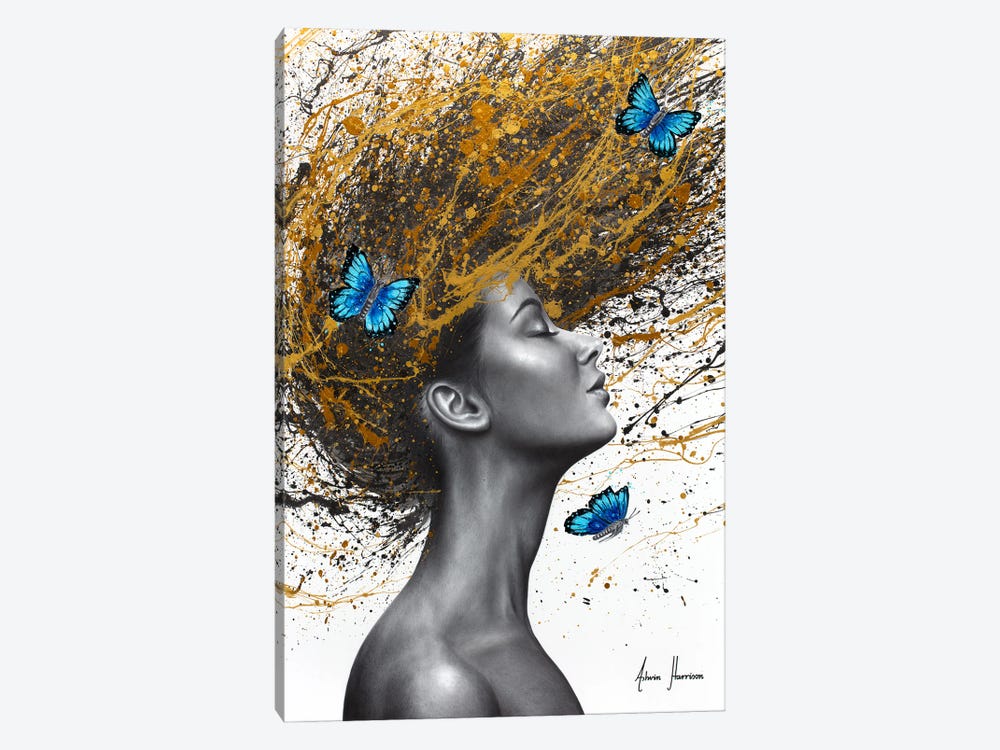 Butterfly Dreams by Ashvin Harrison 1-piece Canvas Artwork