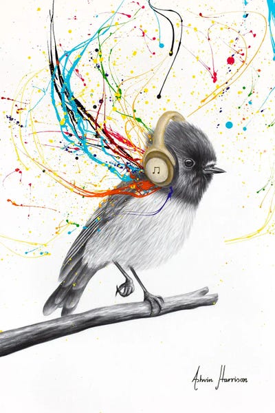 Hyper-Realistic & Detailed Drawings: Birdie Beats by Ashvin Harrison