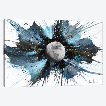 Abstract Universe- March Moon Canvas Print #VIN1136} by Ashvin Harrison Canvas Artwork