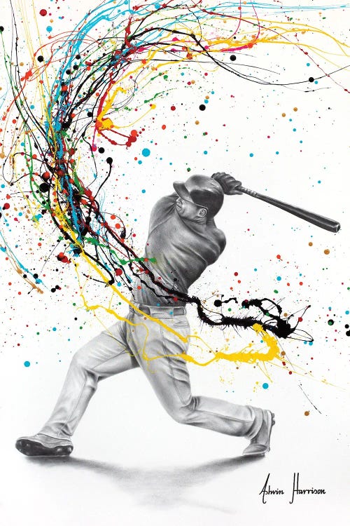 Baseball Buzz by Ashvin Harrison wall art