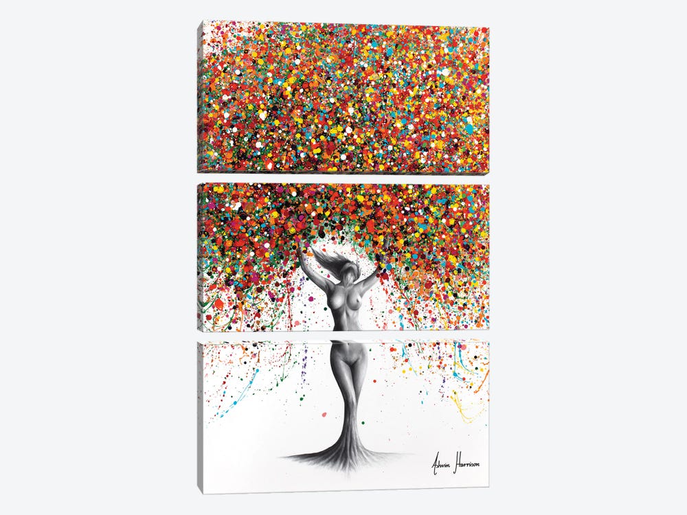 The Existential Essence by Ashvin Harrison 3-piece Canvas Wall Art