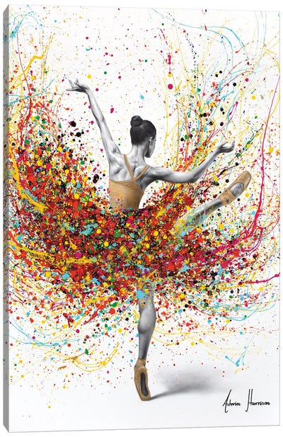 Spring Passion Dance Canvas Art Print - Ashvin Harrison