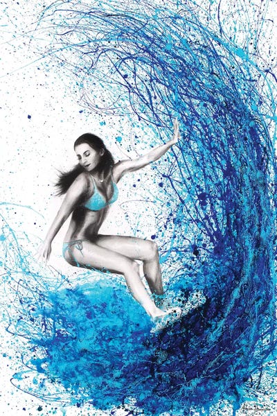 Thoughts And Waves by Ashvin Harrison art print