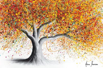 Citrus Concerto Tree by Ashvin Harrison canvas print