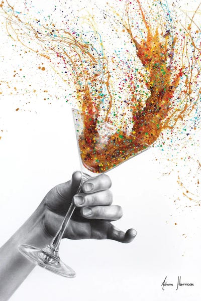Hyper-Realistic & Detailed Drawings: Shaken, Not Stirred by Ashvin Harrison