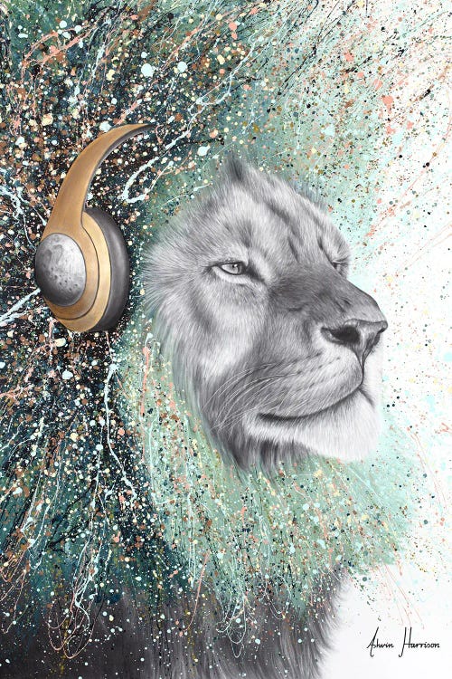 Rhythmic Roar by Ashvin Harrison wall art