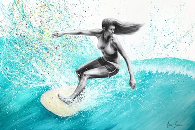Wild Wave by Ashvin Harrison multi panel art