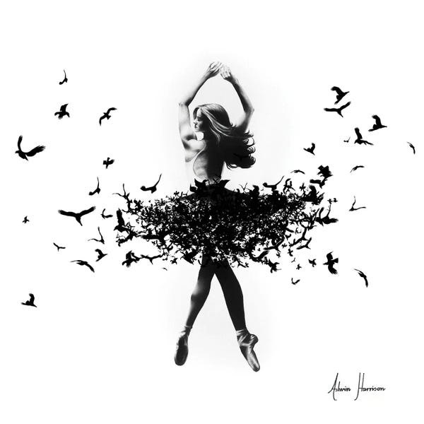 Hyper-Realistic & Detailed Drawings: Free Bird Dance by Ashvin Harrison