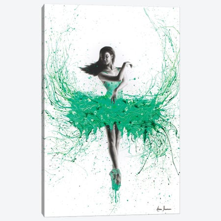 Southern Jade Ballerina Canvas Print #VIN137} by Ashvin Harrison Canvas Wall Art