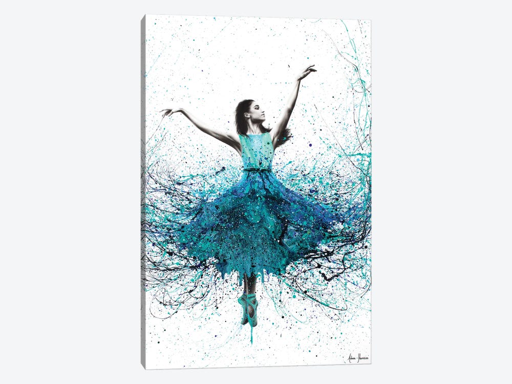 Coral Night Dancer by Ashvin Harrison 1-piece Art Print