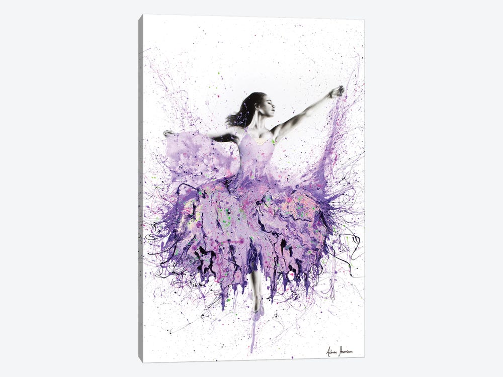French Garden Ballet by Ashvin Harrison 1-piece Canvas Wall Art