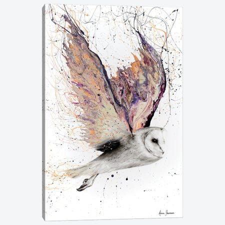 Heart Winged Owl Canvas Print #VIN146} by Ashvin Harrison Art Print