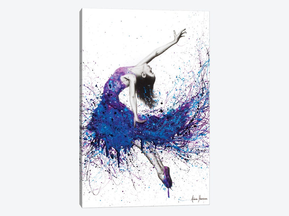 Evening Sky Dancer 1-piece Canvas Art Print