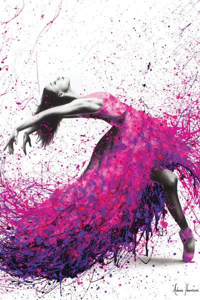 Fashion Lover: Hot Magenta Dance by Ashvin Harrison