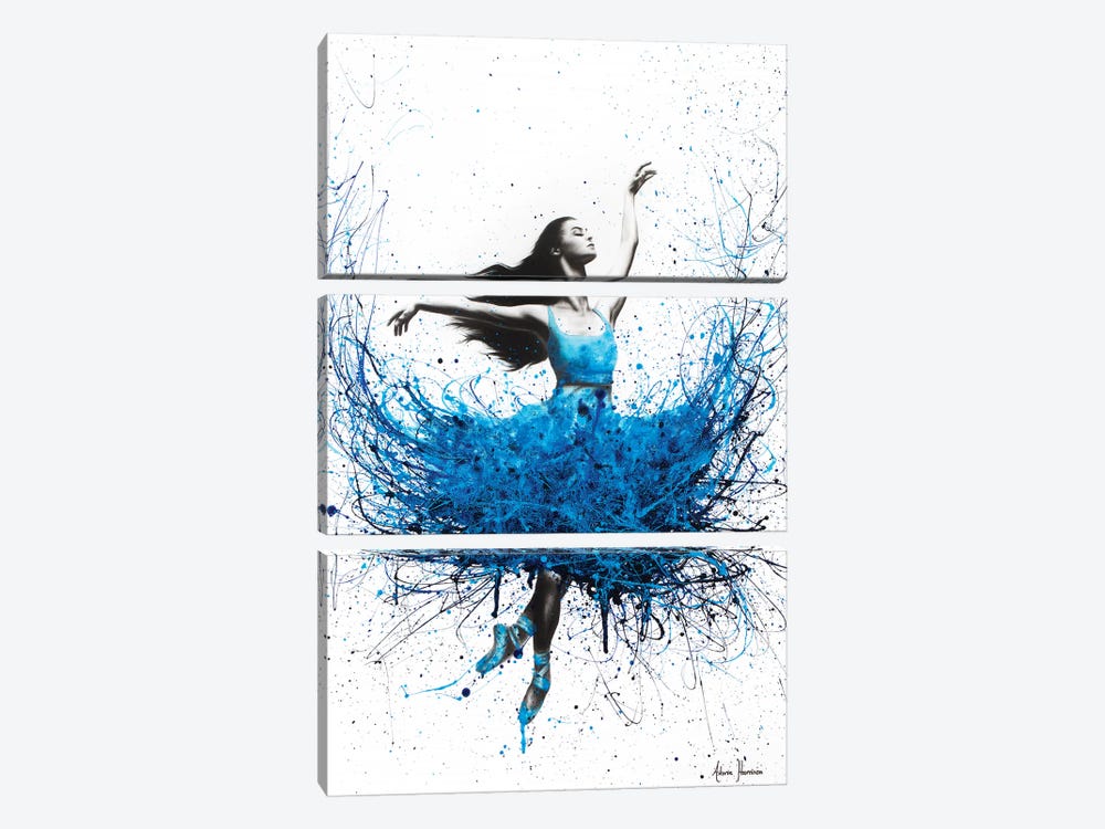 Oceanum Ballet by Ashvin Harrison 3-piece Canvas Art