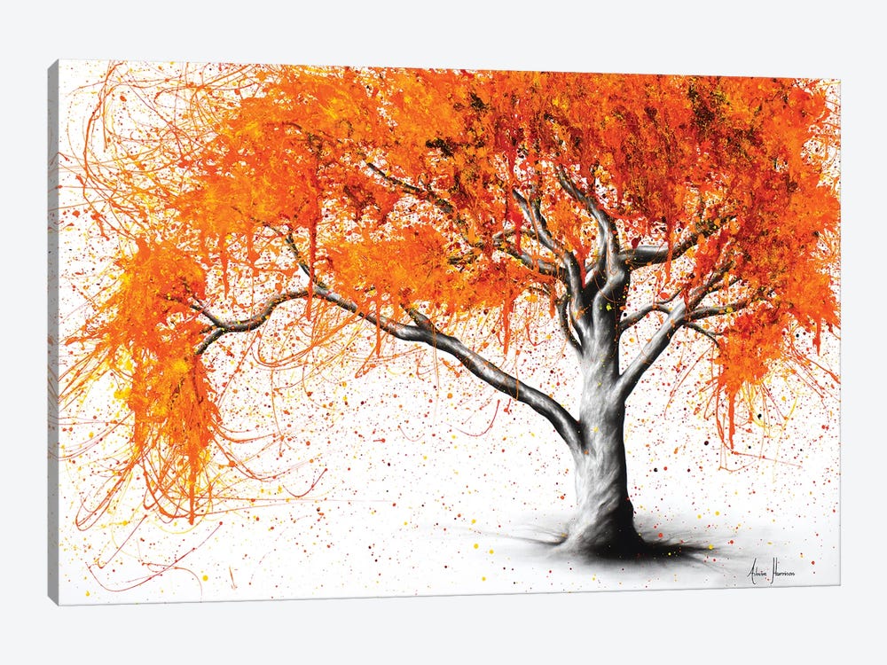 Autumn Flames by Ashvin Harrison 1-piece Canvas Wall Art