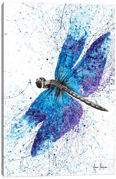 Forever Young Canvas Art Print - Dragonfly Art